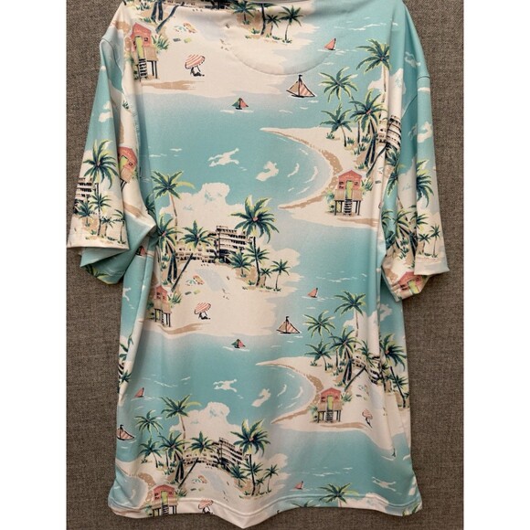 NWT Walter Hagen Performance 11 Novelty Golf Polo Mens S Small Resort $70 - Picture 7 of 9